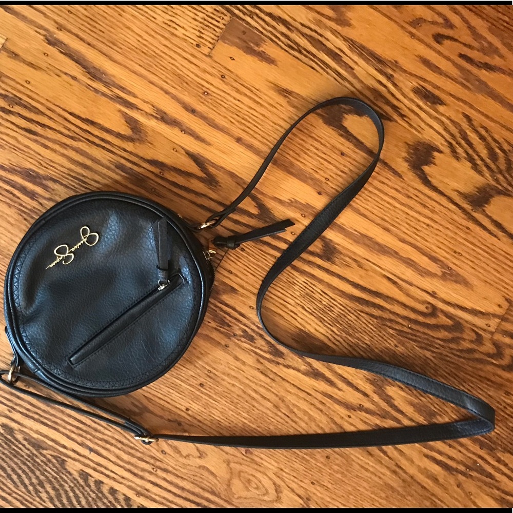 Jessica Simpson black round purse